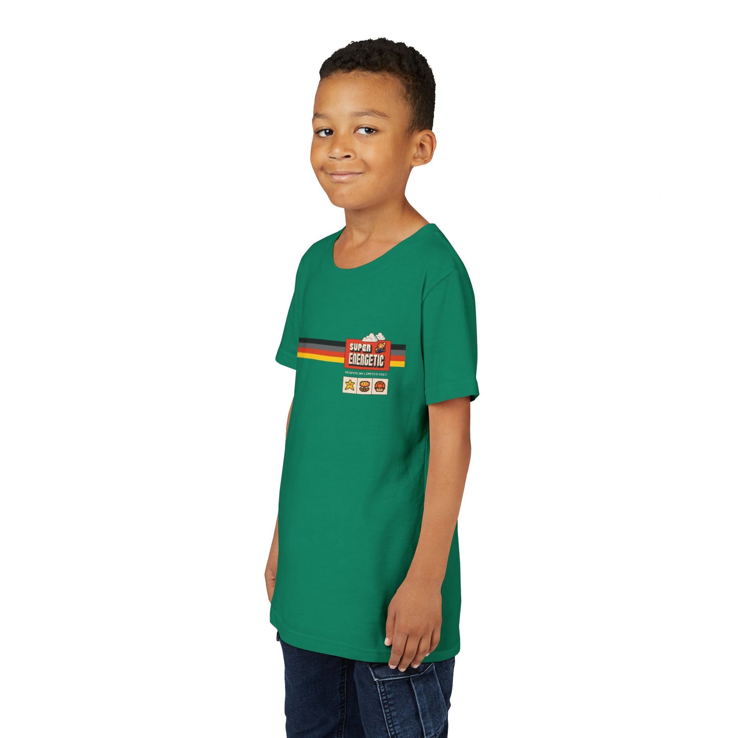 Super Energetic - Despite My Limited Diet - Youth Unisex Short Sleeve Tee