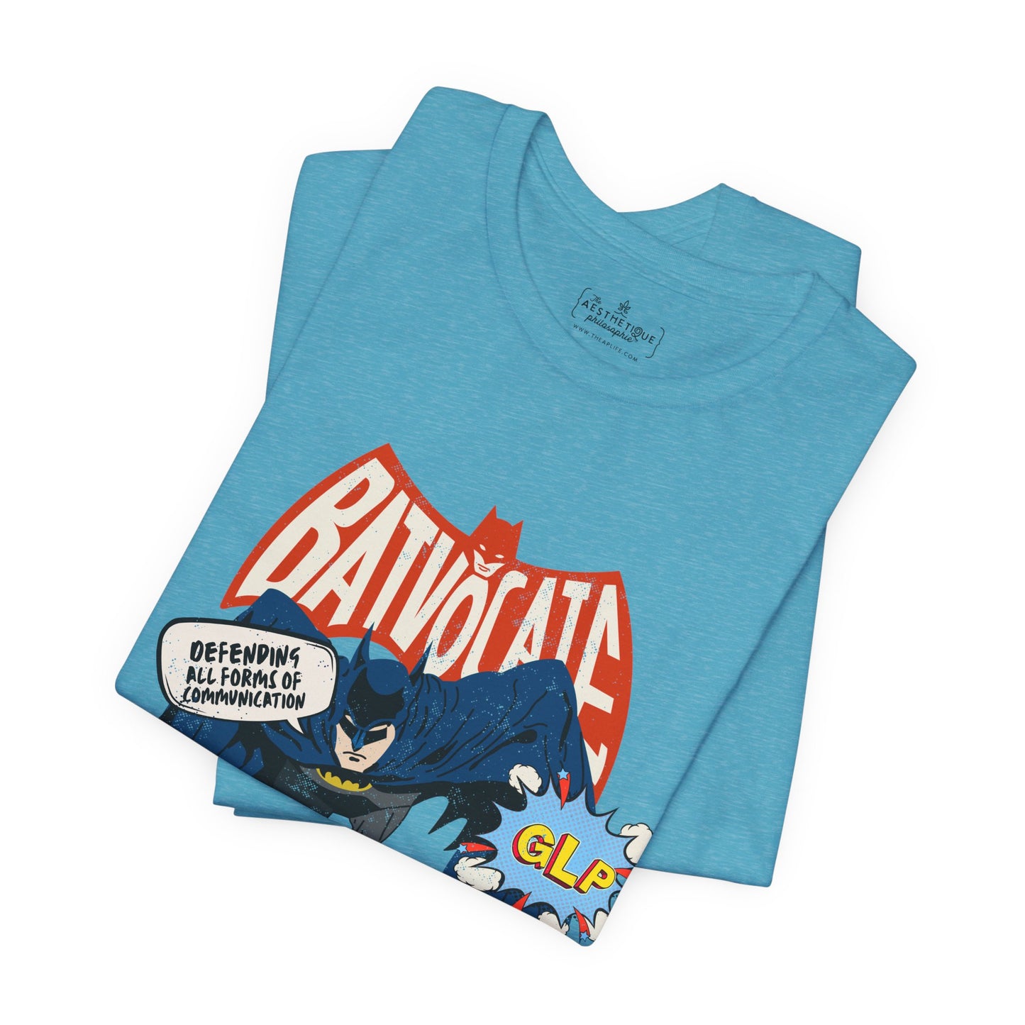Batvocate - Defending All Forms of Communication - AAC - GLP - S2C - Adult Unisex Jersey Tee