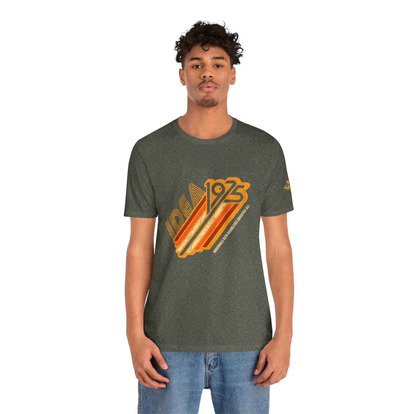 1975 IDEA - Individuals With Disabilities Education Act - Adult Unisex Jersey Short Sleeve Tee