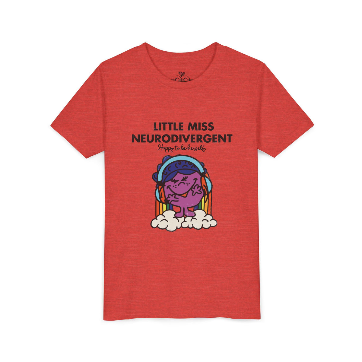 Little Miss Neurodivergent - Unisex Youth Short Sleeve Tee