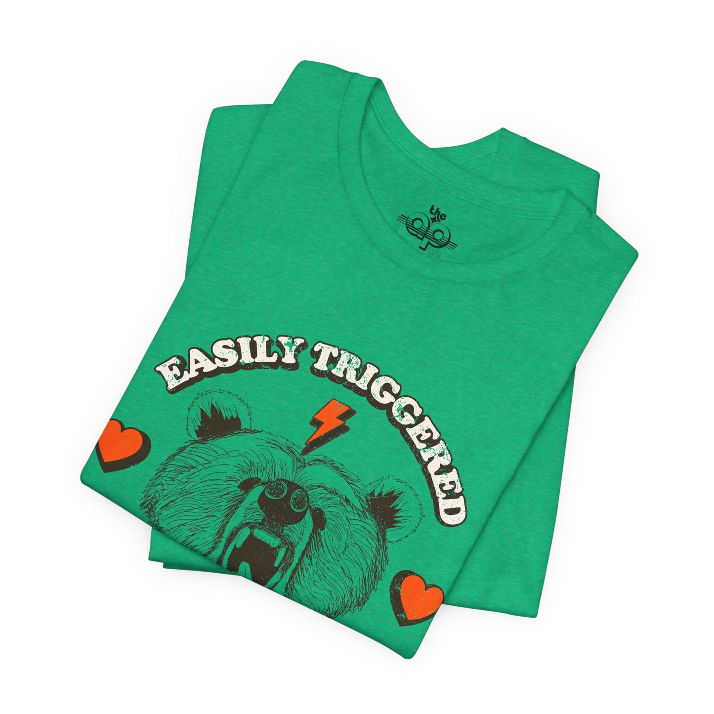 Easily Triggered But Still Likes to Cuddle - Adult Unisex Jersey Short Sleeve Tee