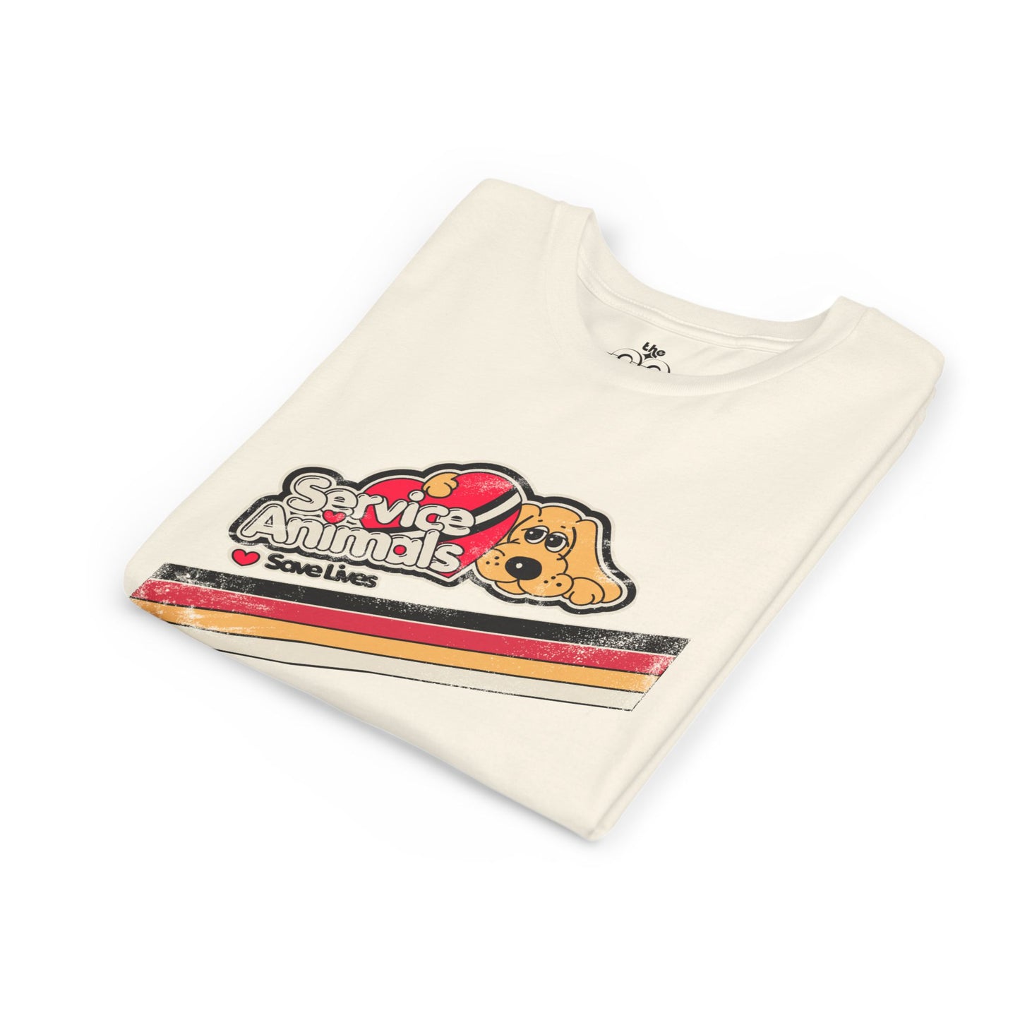 Service Animals Save Lives - Youth Unisex Short Sleeve Tee