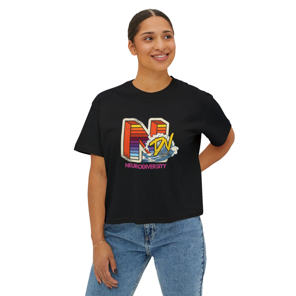NDV - Neurodiversity - Women's Boxy Tee