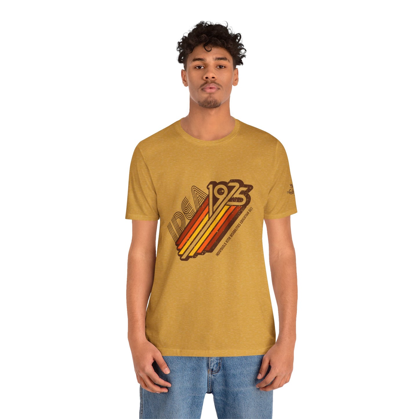 1975 IDEA - Individuals With Disabilities Education Act - Adult Unisex Jersey Short Sleeve Tee