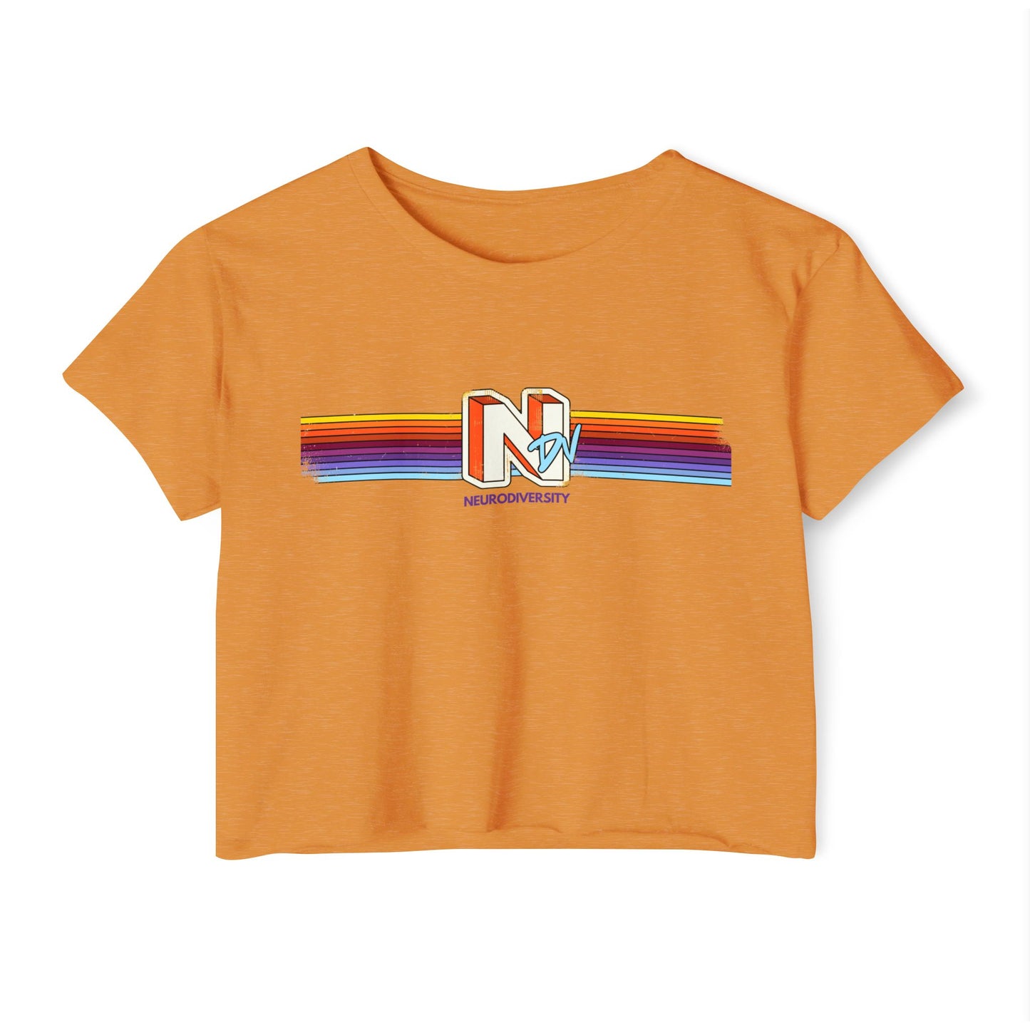 NDV - Neurodiversity - Women's Crop Top Tee