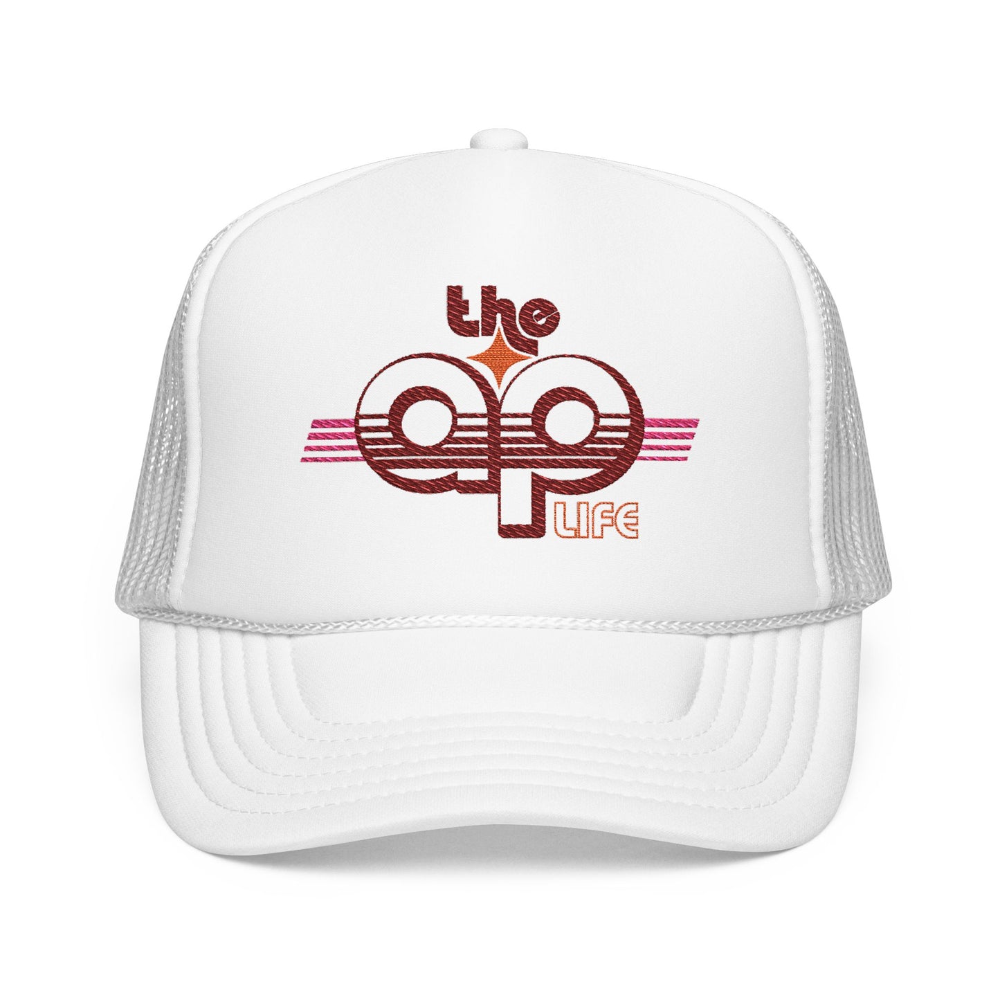The AP Life - Adult Unisex Foam Trucker Hat (Embroidered)