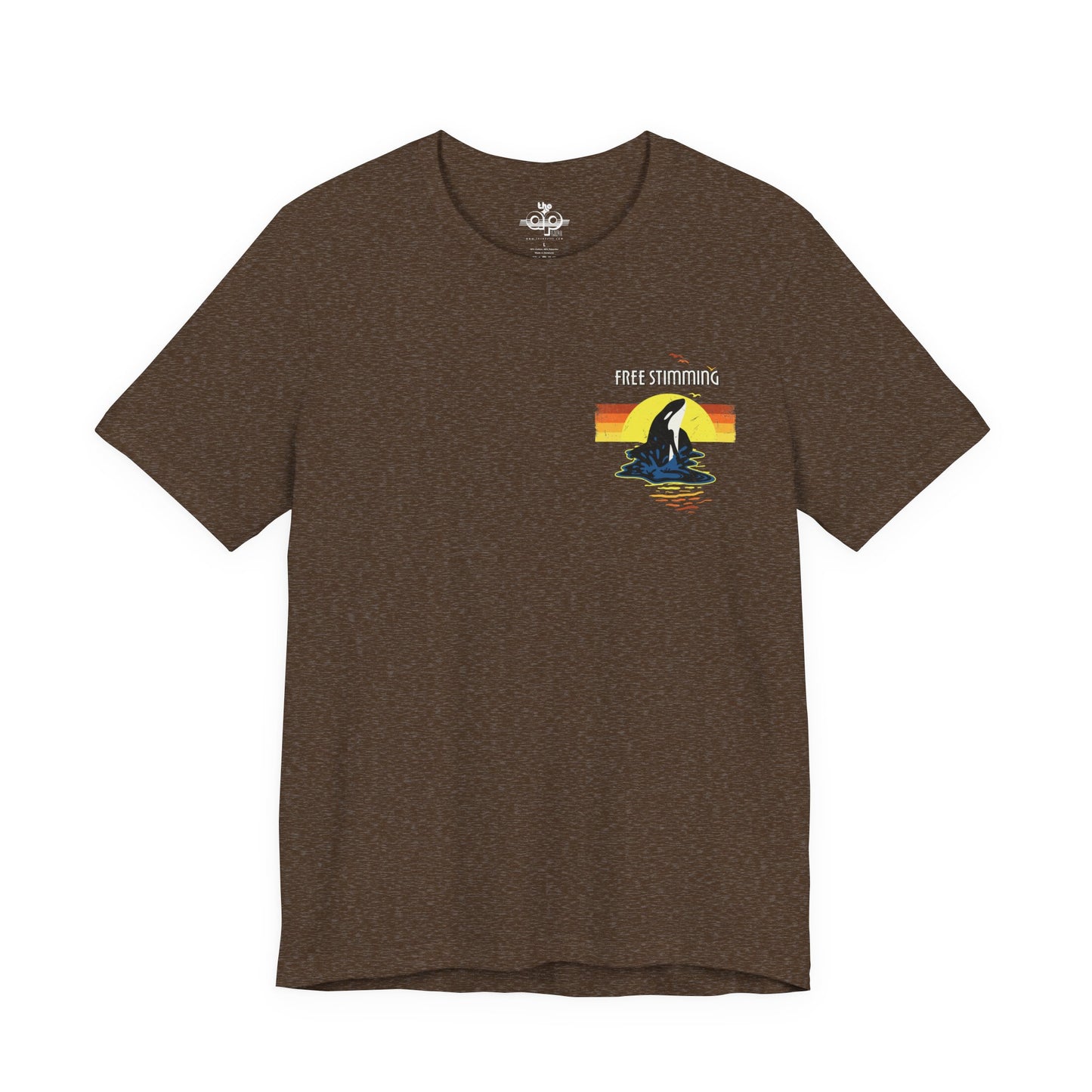 Free Stimming - Orca - Adult Unisex Jersey Short Sleeve Tee