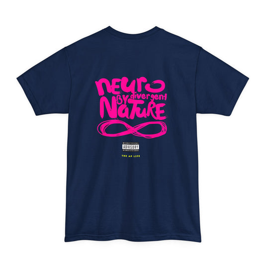 Neurodivergent by Nature (Neurotypical Advisory) - Unisex Tall Beefy-T® T-Shirt