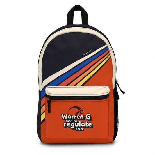 Warren G Had To Regulate Too - Backpack