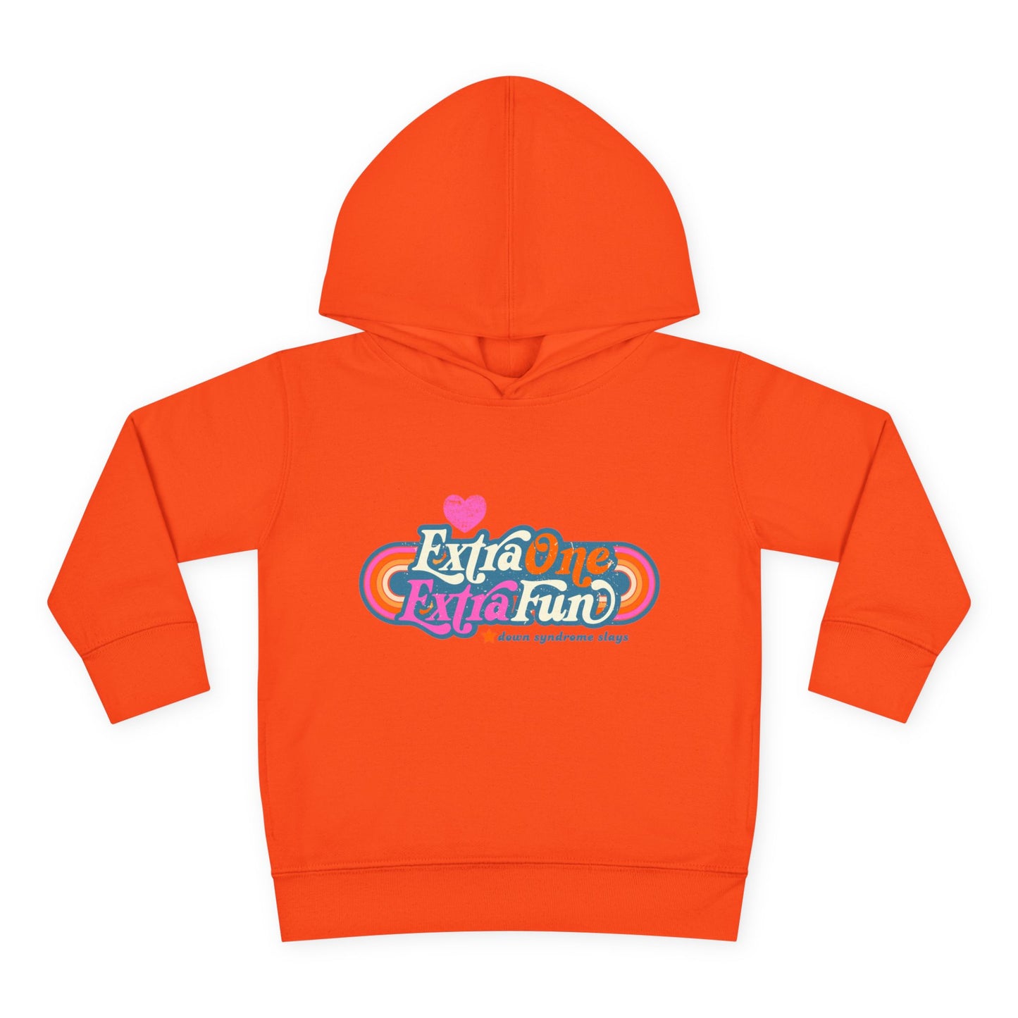 Extra One, Extra Fun DS Awareness - Toddler Pullover Fleece Hoodie