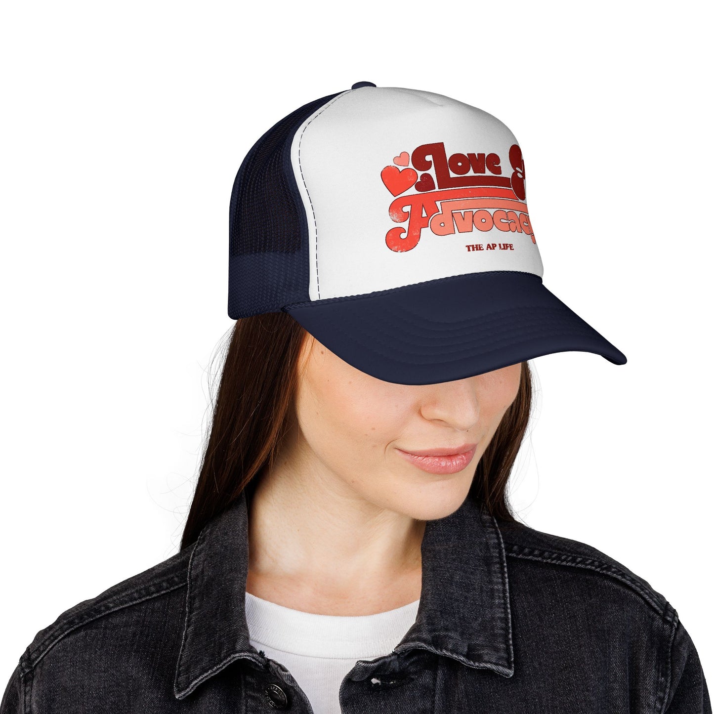 Love & Advocacy - Adult Unisex Trucker Cap
