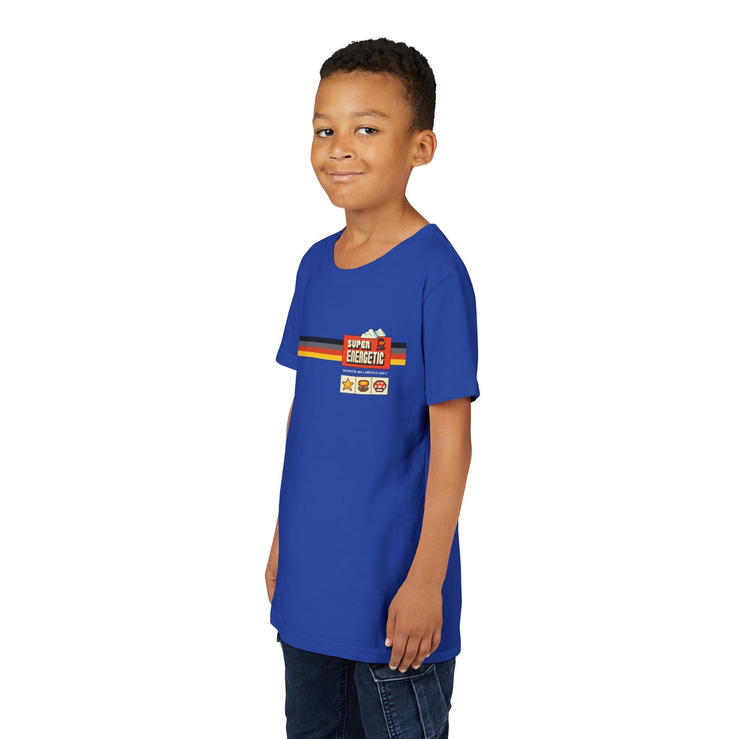 Super Energetic - Despite My Limited Diet - Youth Unisex Short Sleeve Tee