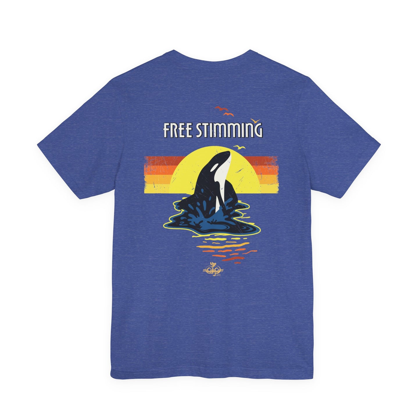 Free Stimming - Orca - Adult Unisex Jersey Short Sleeve Tee