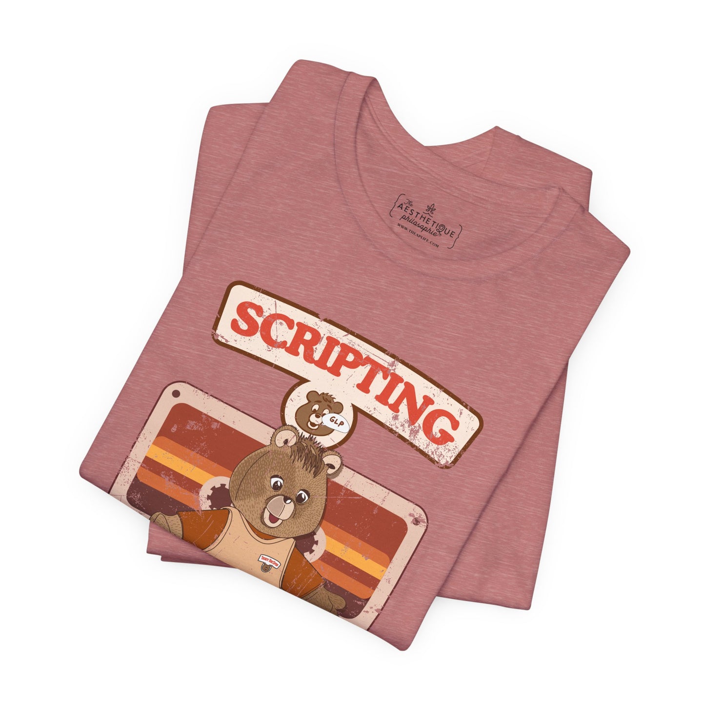 Scripting is Iconic - GLP - Teddy RecSpin - Adult Unisex Jersey Tee