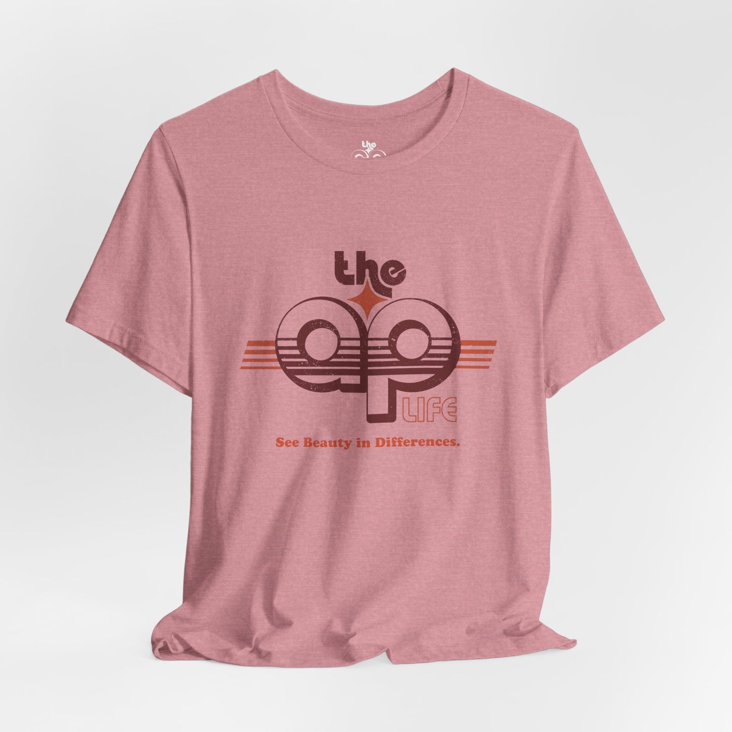 The AP Life - See Beauty in Differences - Adult Unisex Jersey Short Sleeve Tee