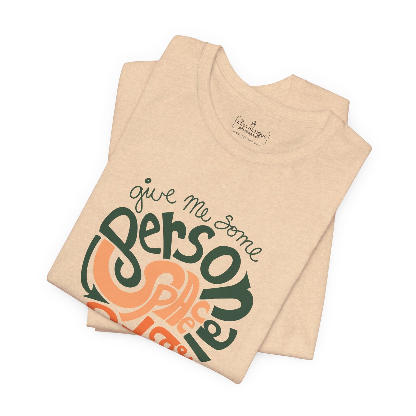 Give Me Some Personal Space Please - Sensory - Adult Unisex Jersey Tee