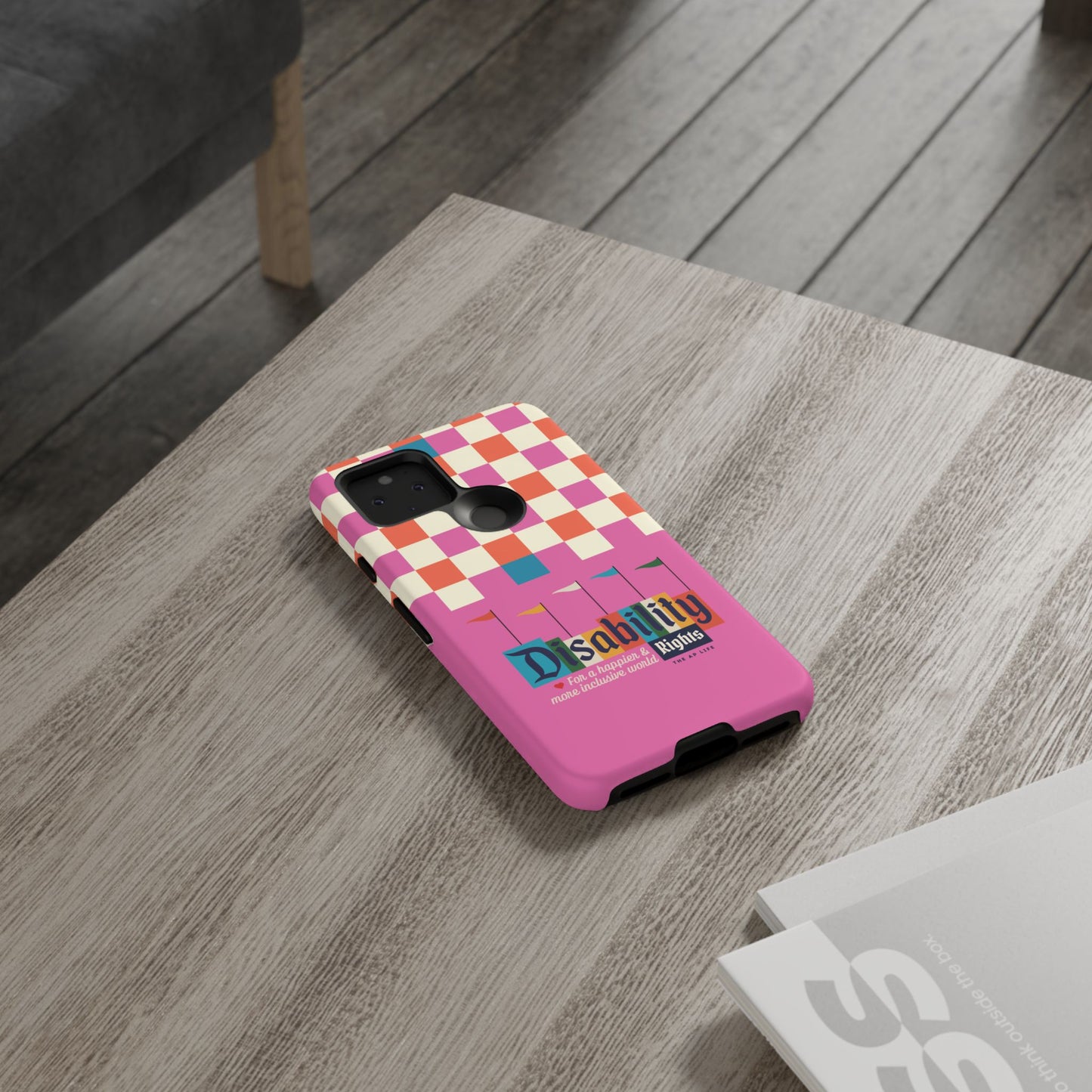 Disability Rights for a Happier & More Inclusive World - Android Phone Case for Google Pixel & Samsung Phones