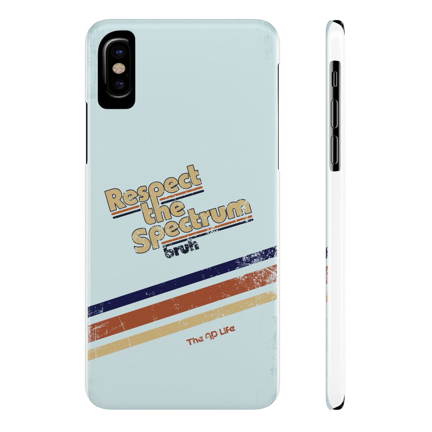 Respect The Spectrum - iPhone Case