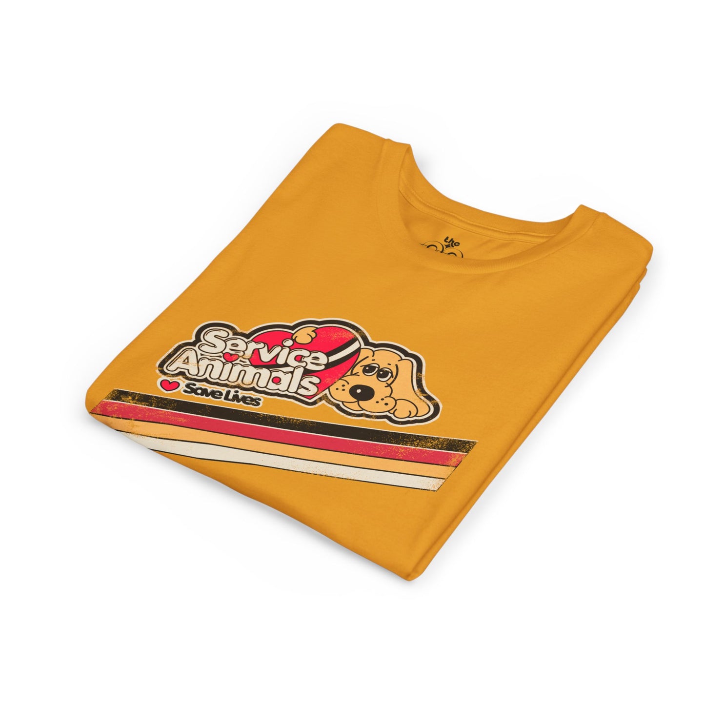 Service Animals Save Lives - Youth Unisex Short Sleeve Tee