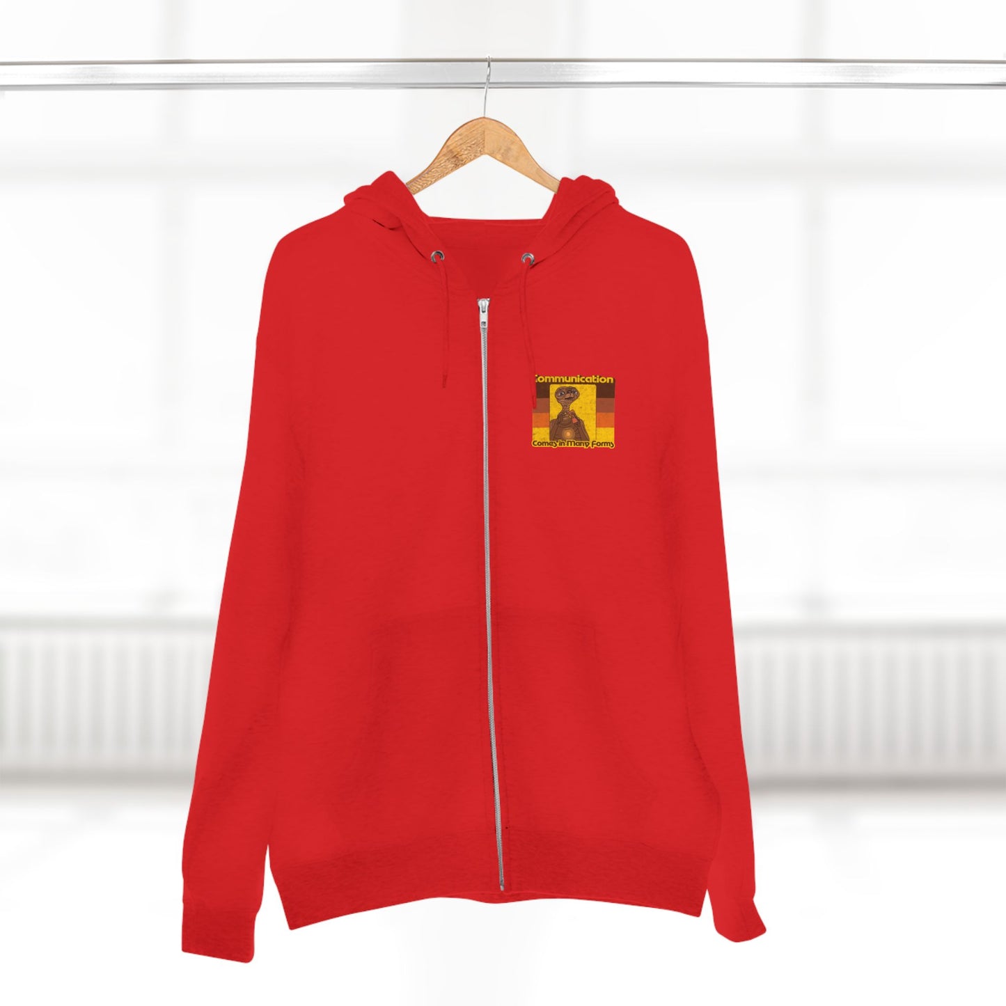 Communication Comes in Many Forms - Adult Unisex Zip Hoodie