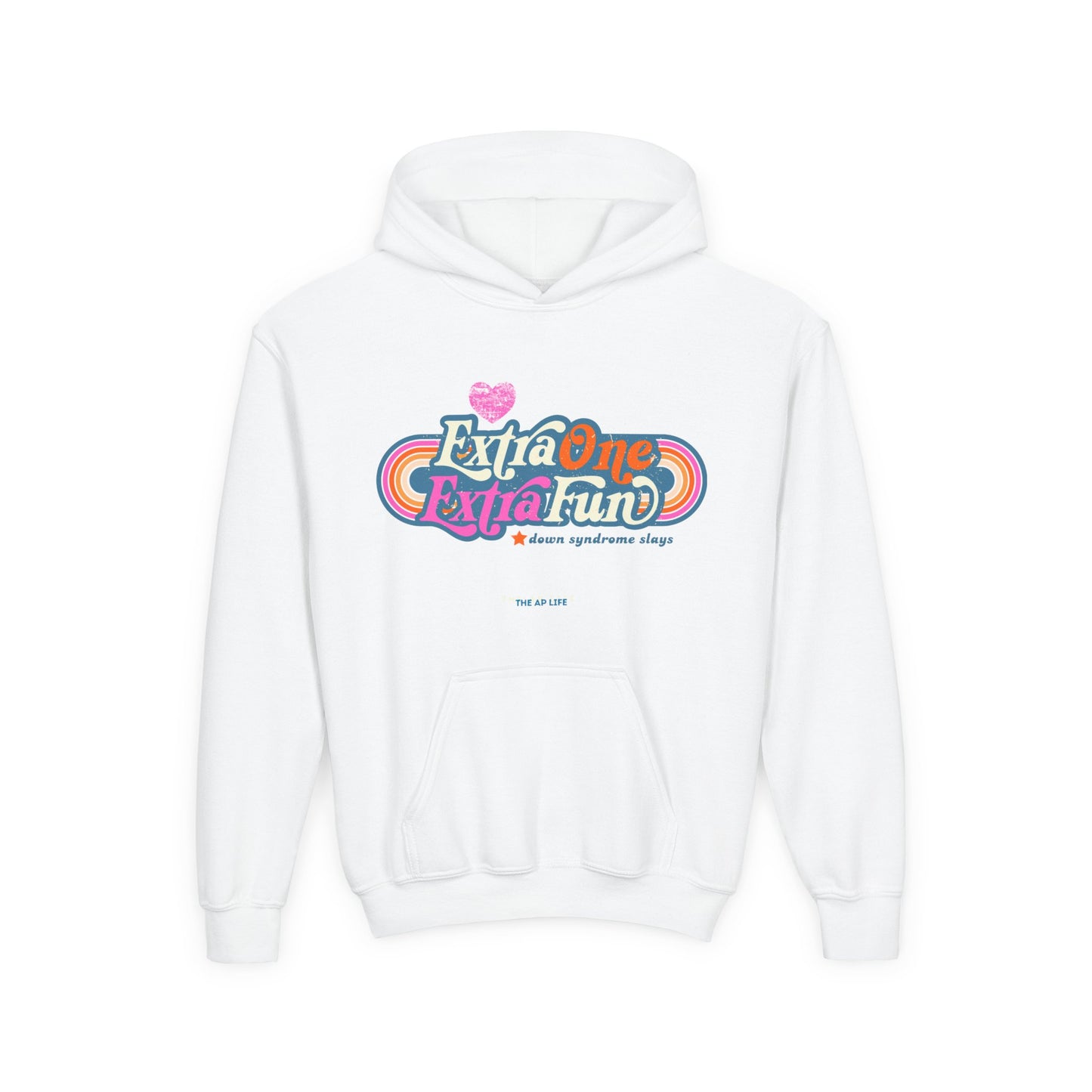 Extra One, Extra Fun DS Awareness - Youth Unisex Hoodie