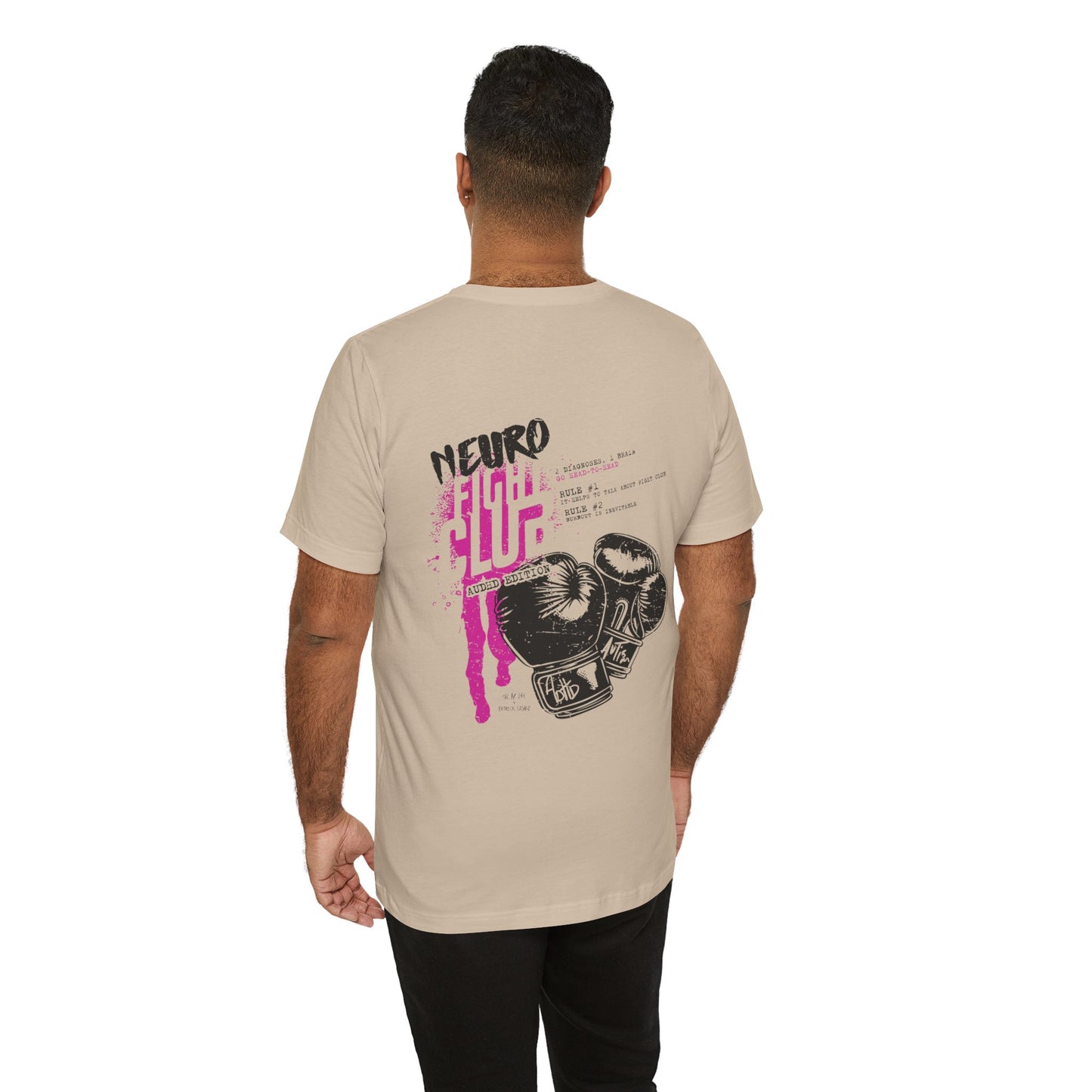 Neuro Fight Club - AuDHD - Adult Unisex Tee