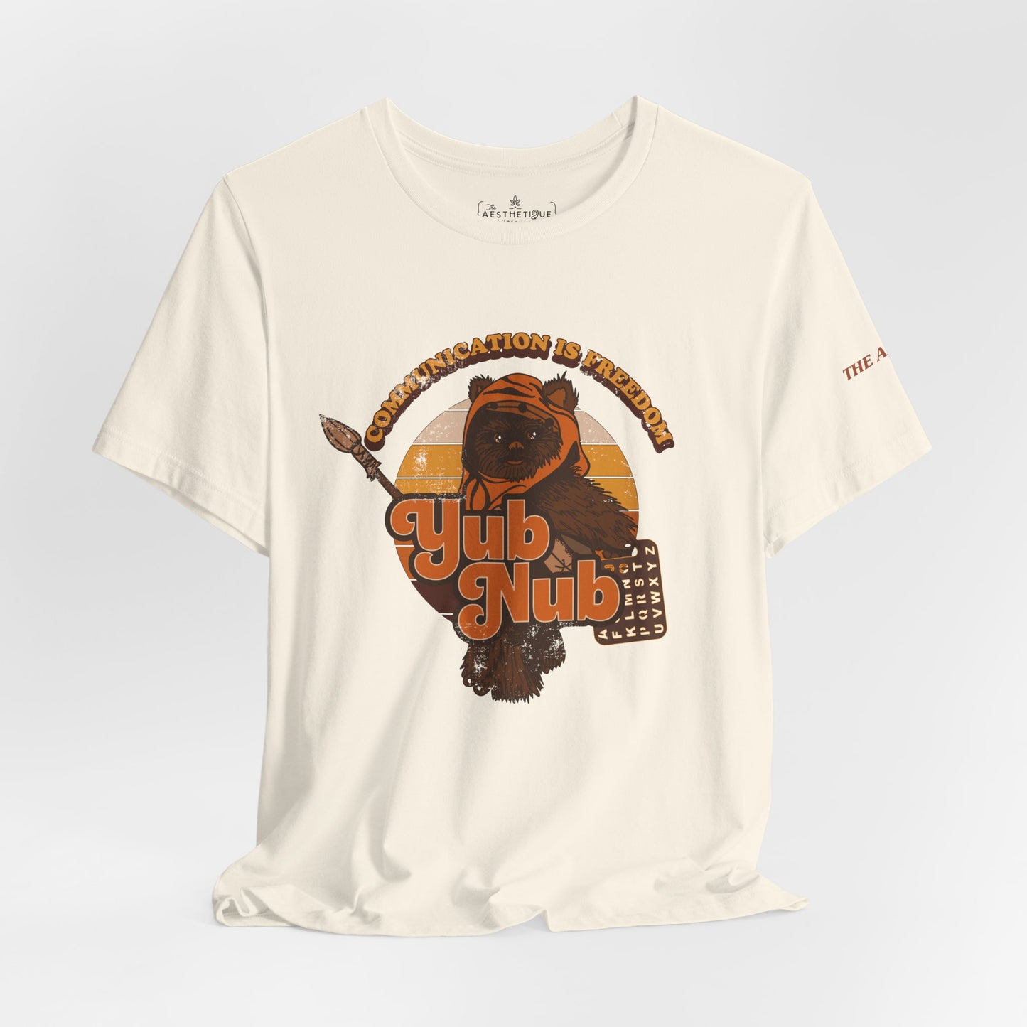 Communication is Freedom - Yub Nub - Adult Unisex Jersey Short Sleeve Tee (Ships Internationally)
