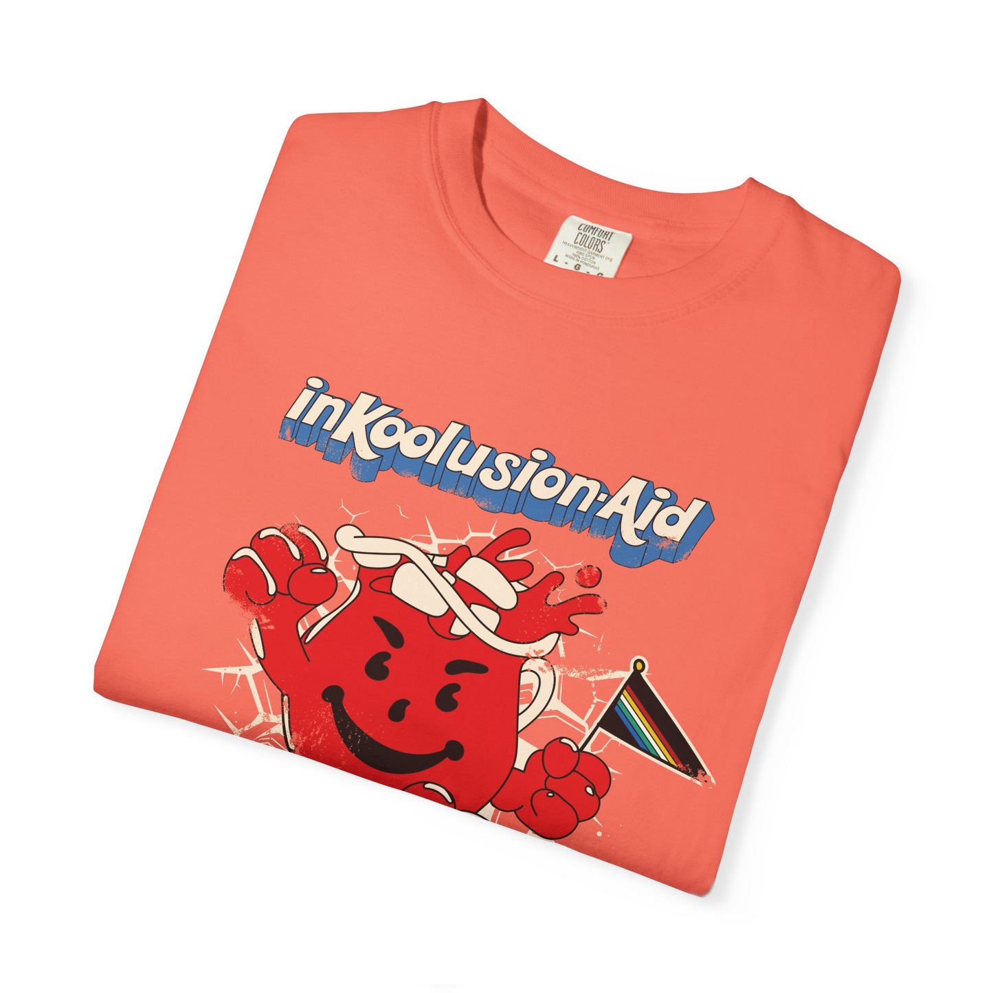 InKoolusion Aid - Breaking Down Barriers to Accessibility & Acceptance - Unisex Garment-Dyed T-shirt