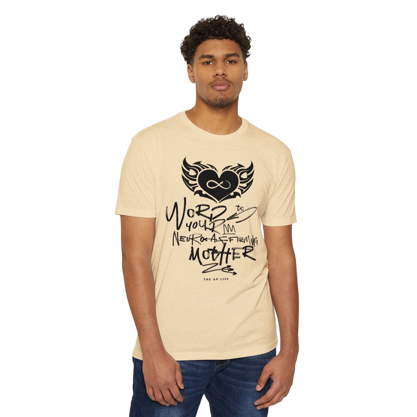 Word to your Neuro-Affirming Mother - 90s Throwback - Adult Unisex Jersey Tee
