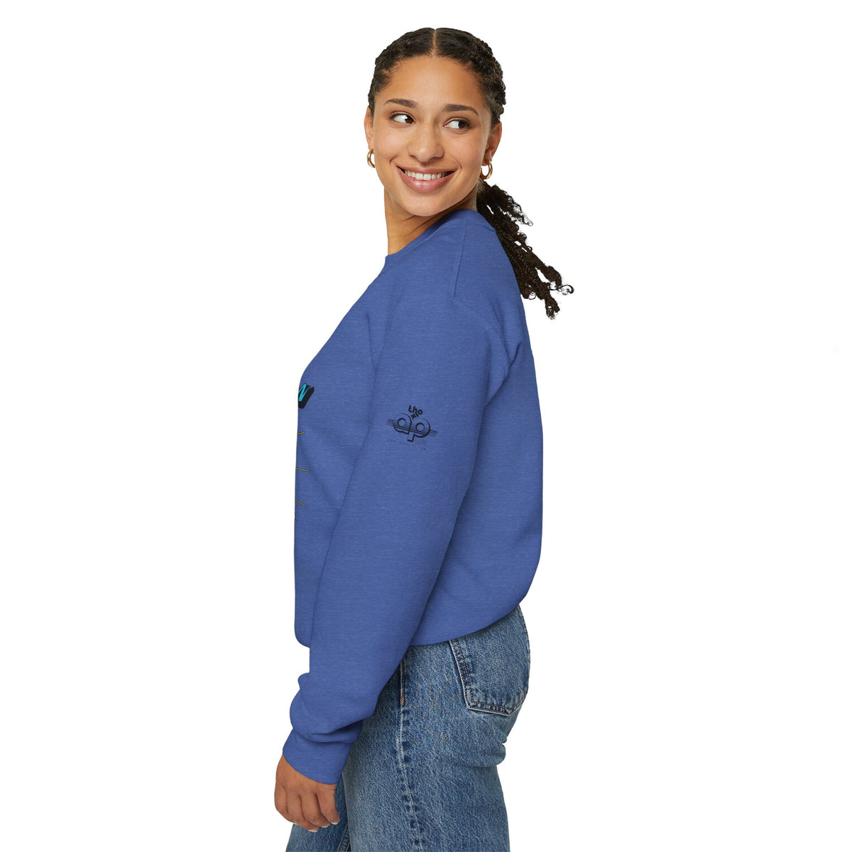 Side Questrian - Procrastination is When the Magic Happens - Adult Unisex Heavy Blend™ Crewneck Sweatshirt