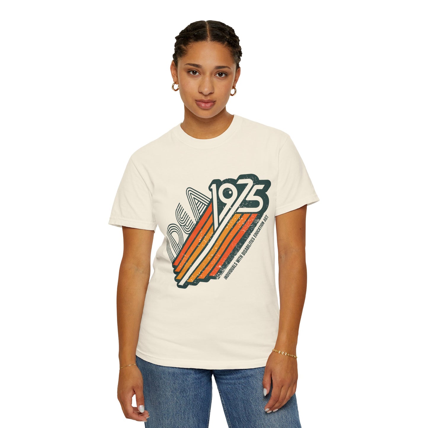 IDEA - 1975 - Individuals with Disabilities Education Act - Unisex Garment-Dyed T-shirt