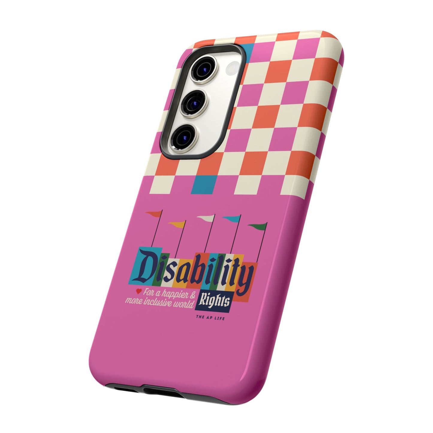 Disability Rights for a Happier & More Inclusive World - Android Phone Case for Google Pixel & Samsung Phones