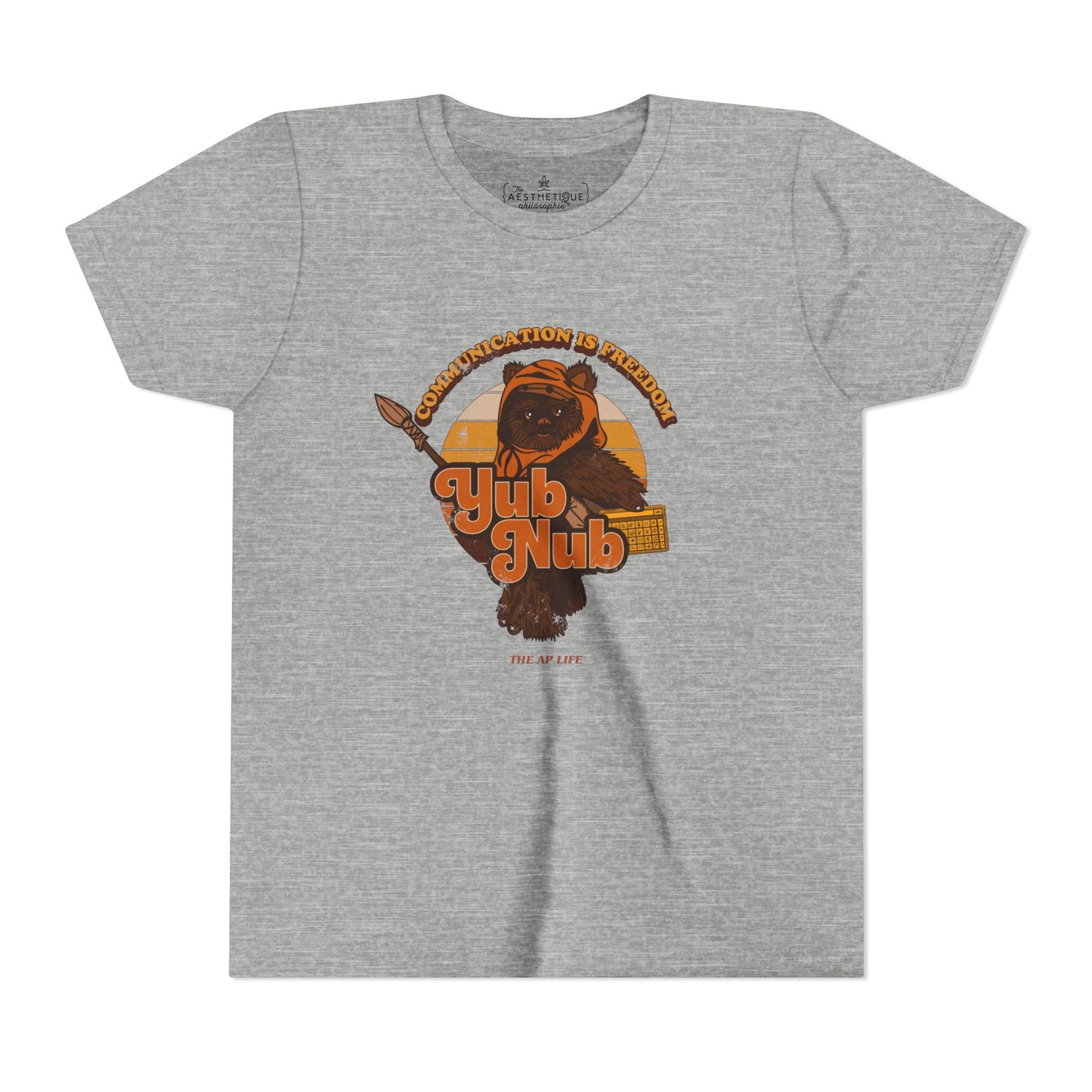 Communication is Freedom - Yub Nub - AAC - Youth Short Sleeve Tee