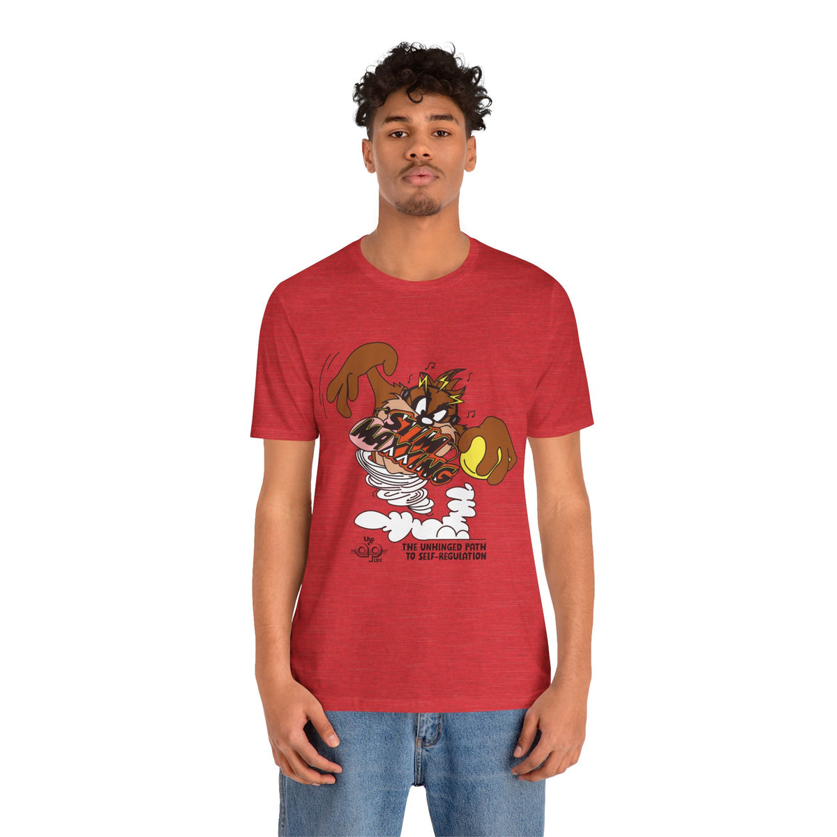 Stim Maxxing - The Unhinged Path to Self-Regulation - Adult Unisex Jersey Short Sleeve Tee