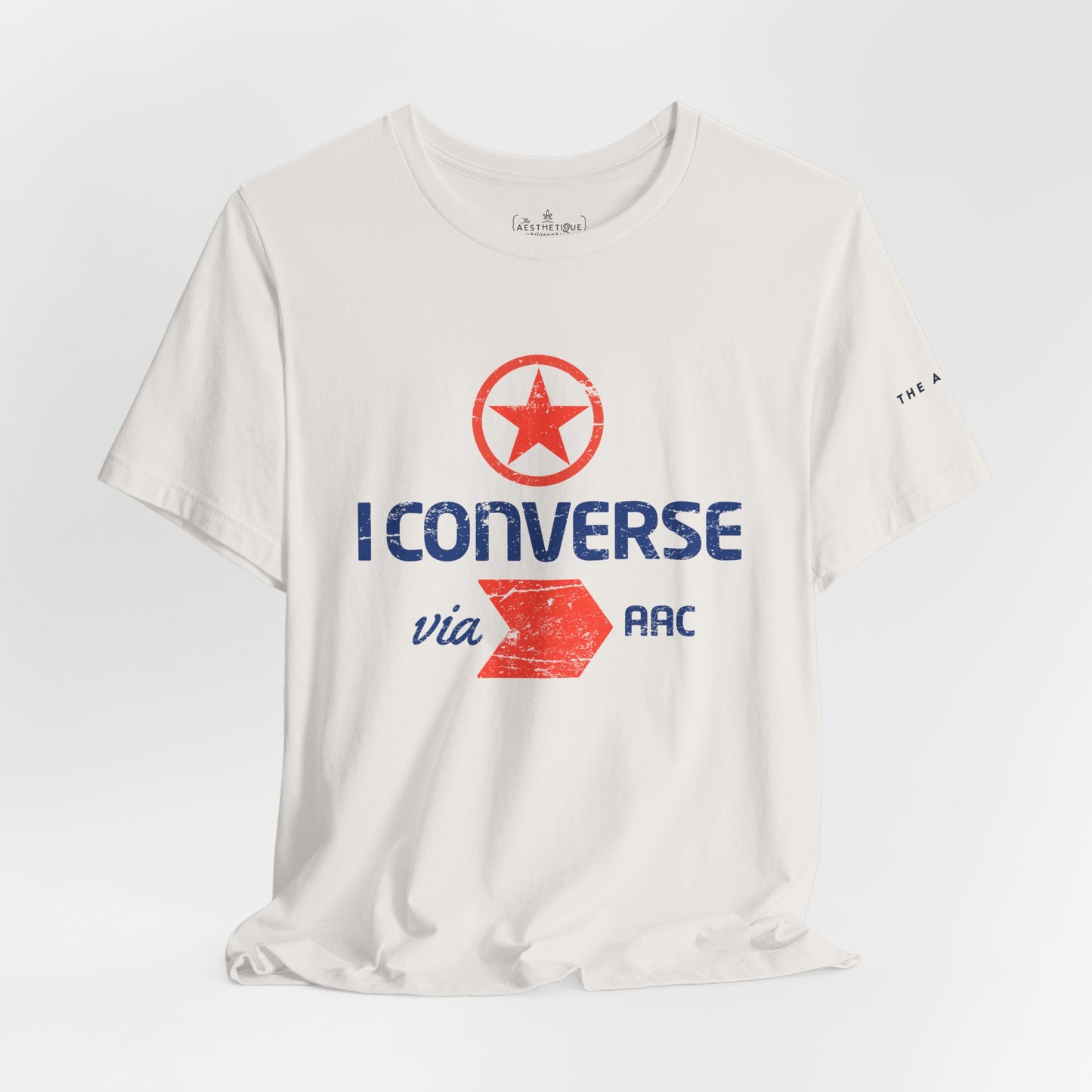I Converse Via AAC - Unisex Jersey Short Sleeve Tee