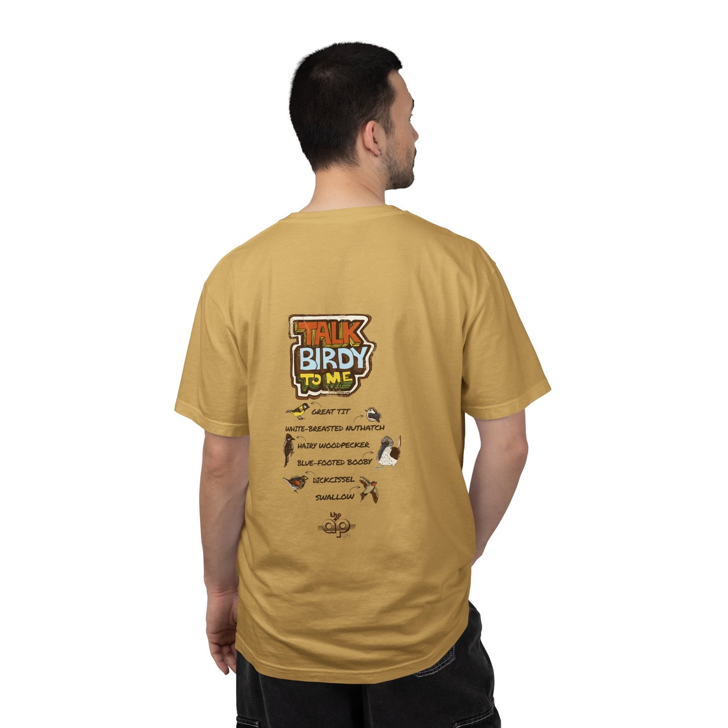 Talk Birdy to Me - Adult Unisex Garment-Dyed T-shirt