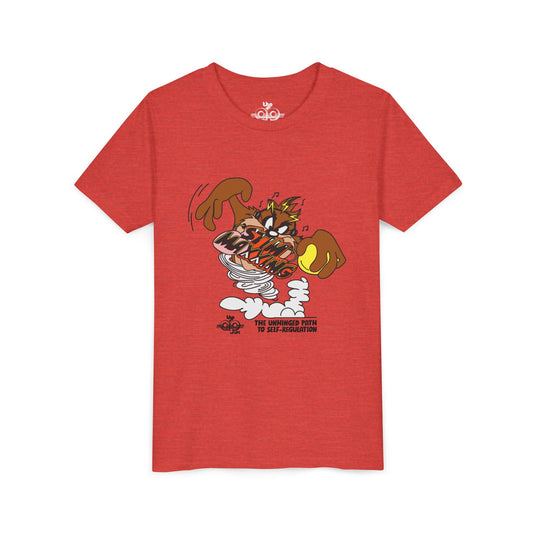 Stim Maxxing - The Unhinged Path to Self-Regulation - Youth Unisex Short Sleeve Tee