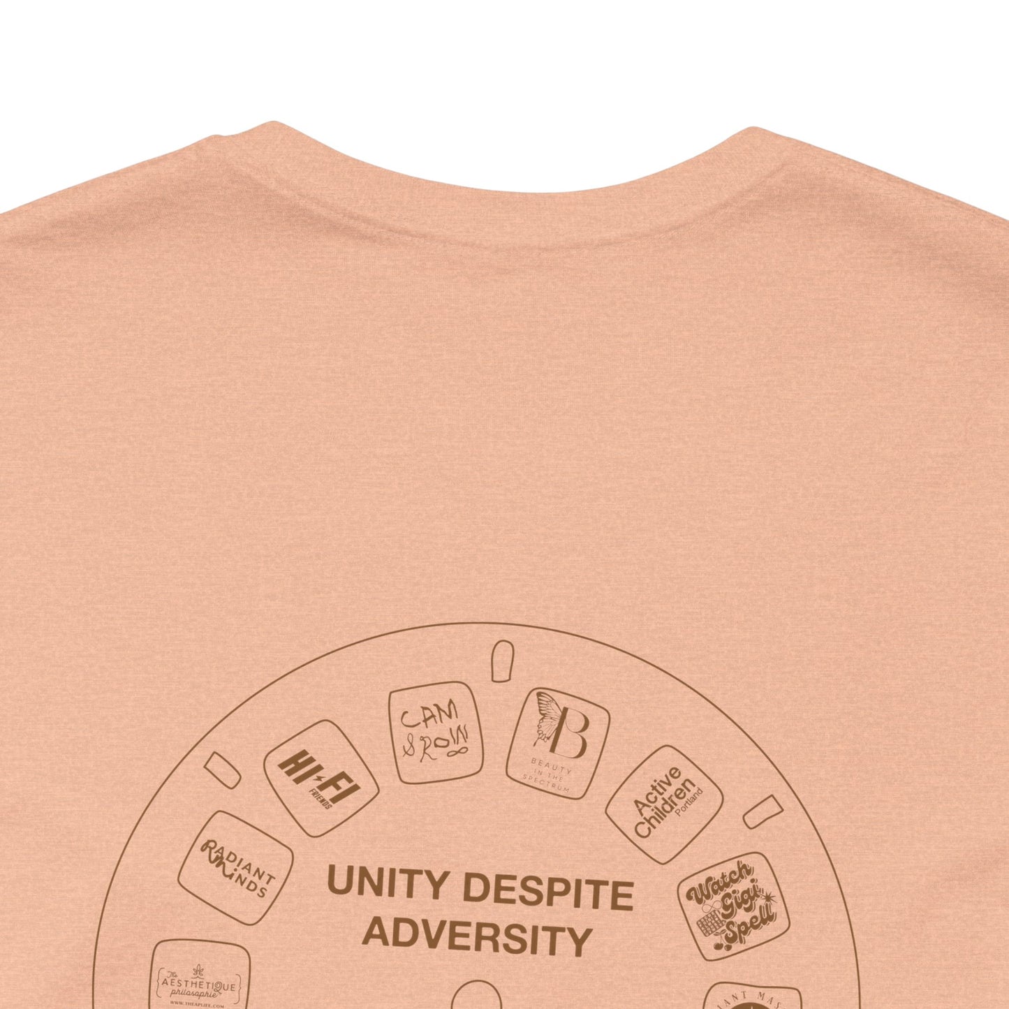 Unity Despite Adversity - Feeding America Fundraiser Tee - Unisex Jersey Short Sleeve Tee