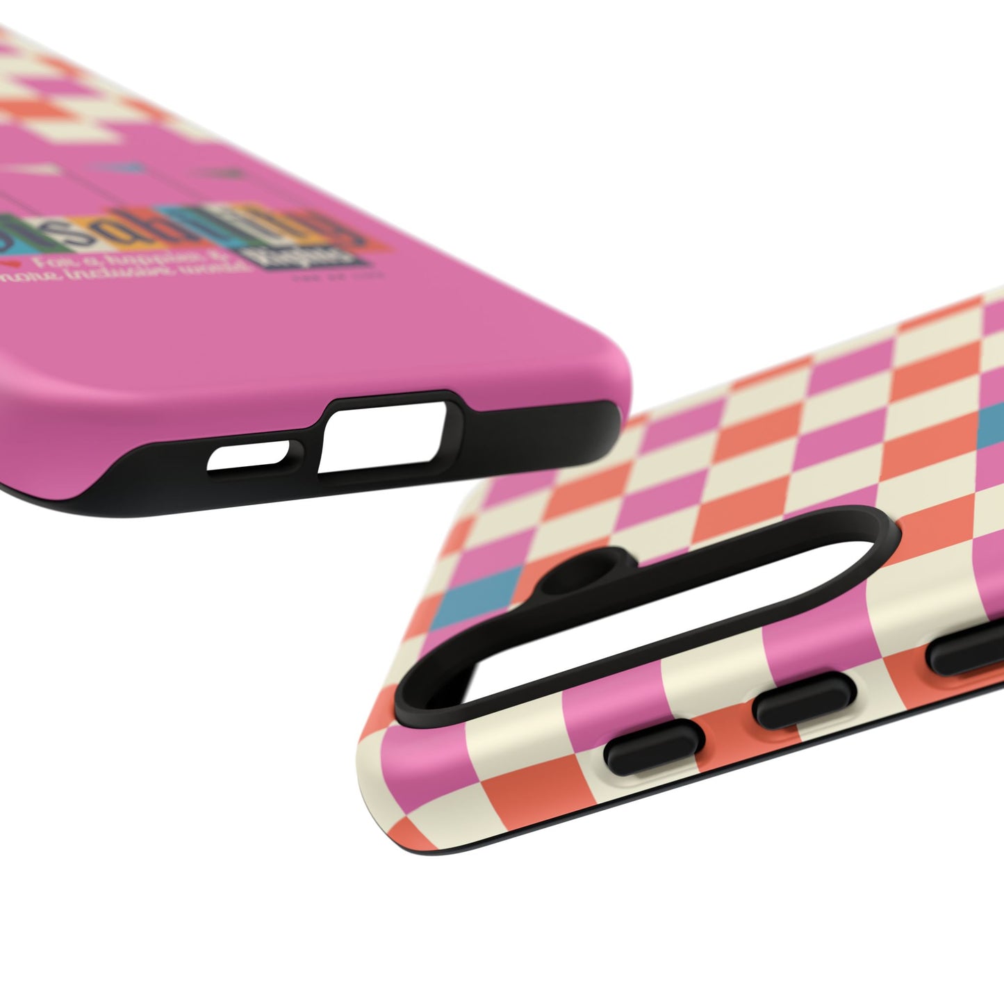 Disability Rights for a Happier & More Inclusive World - Android Phone Case for Google Pixel & Samsung Phones