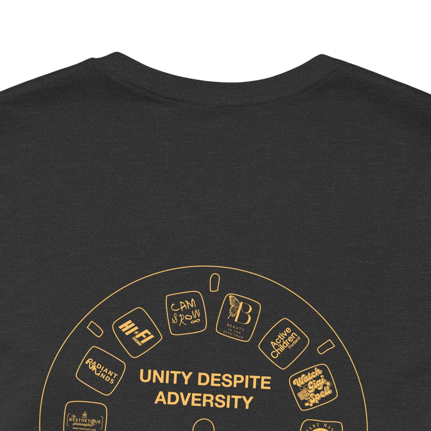 Unity Despite Adversity - Feeding America Fundraiser Tee - Unisex Jersey Short Sleeve Tee