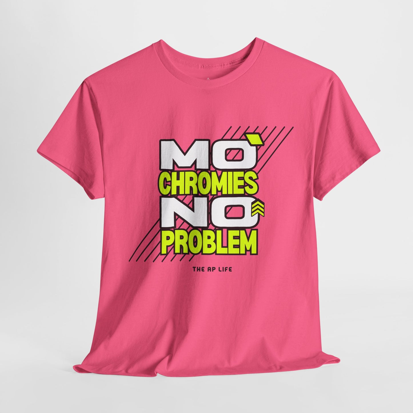 Mo' Chromies, No Problem DS Awareness - Adult Unisex Heavy Cotton Tee