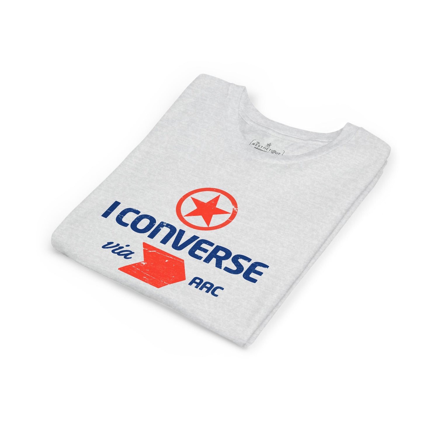 I Converse Via AAC - Youth Unisex Jersey Tee