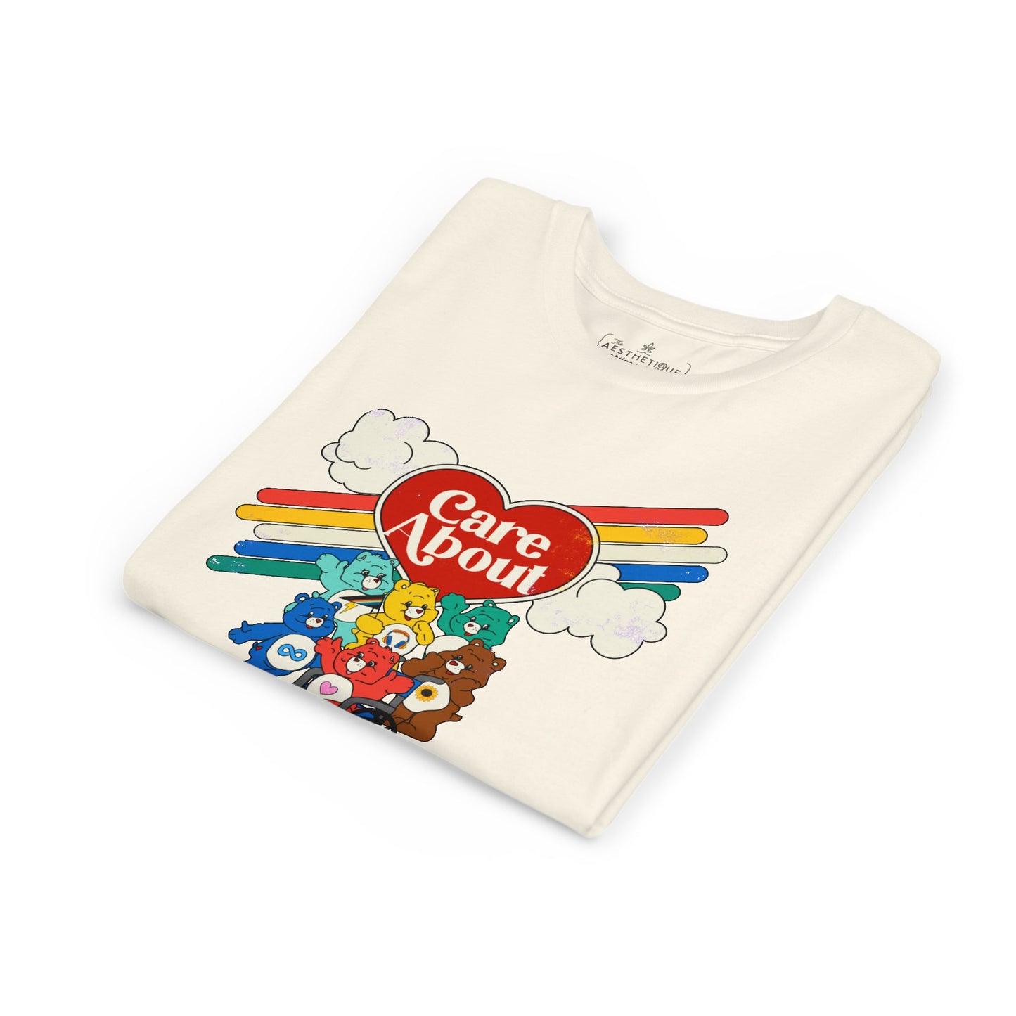 Care About Disability Rights - Retro 80s Vibe - Youth Unisex Jersey Tee