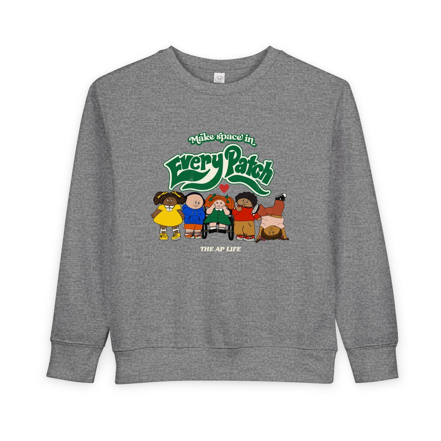 Make Space in Every Patch - Inclusion Matters - Toddler Sweatshirt