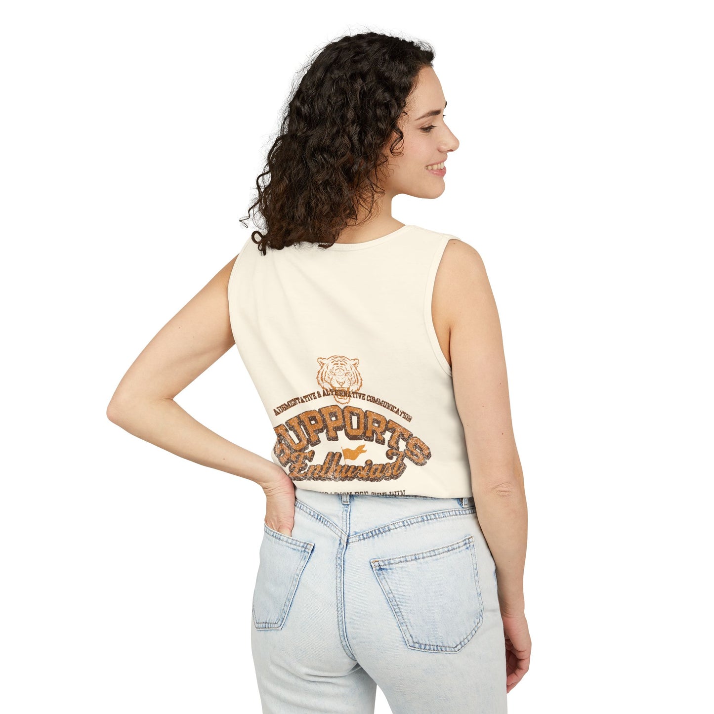 AAC Supports Team Enthusiast - Communication for the Win - Adult Unisex Tank Top