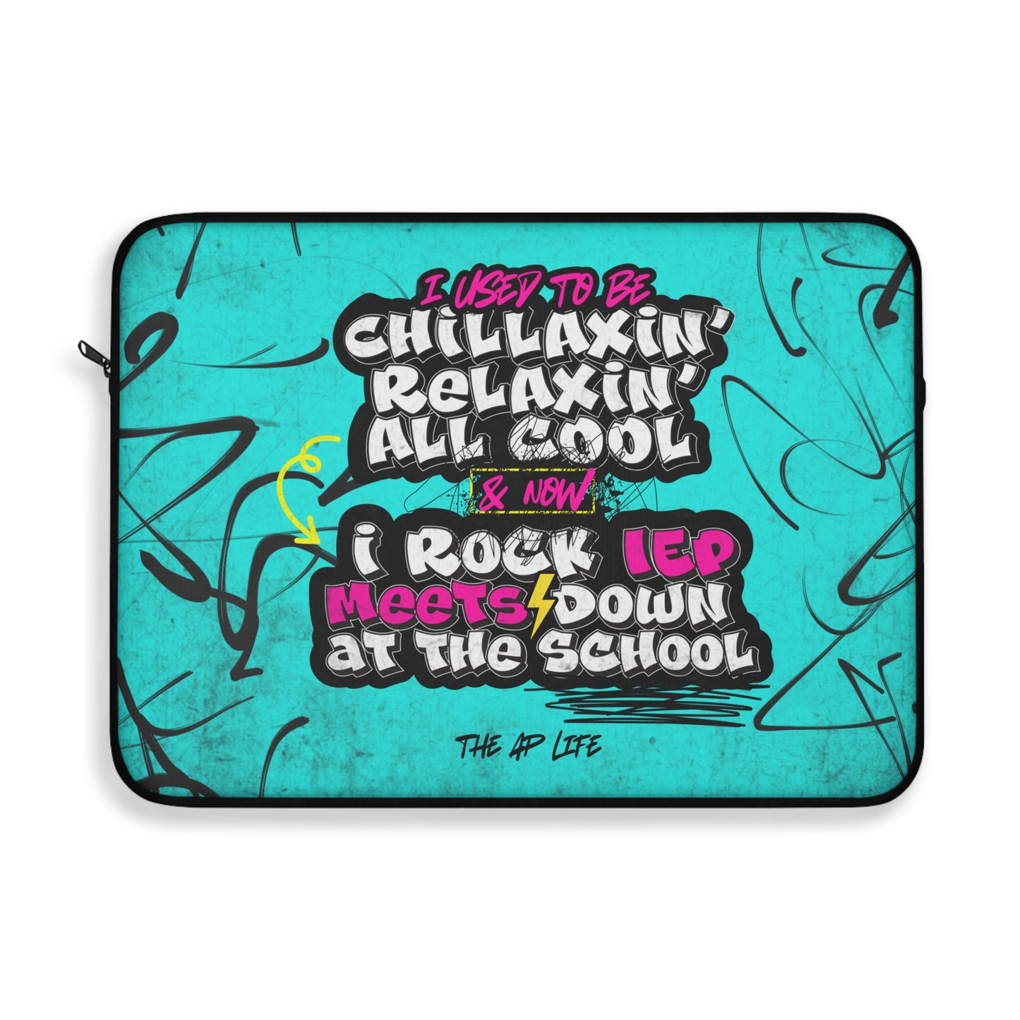 Now I rock IEP Meets Down at the School - Laptop Sleeve