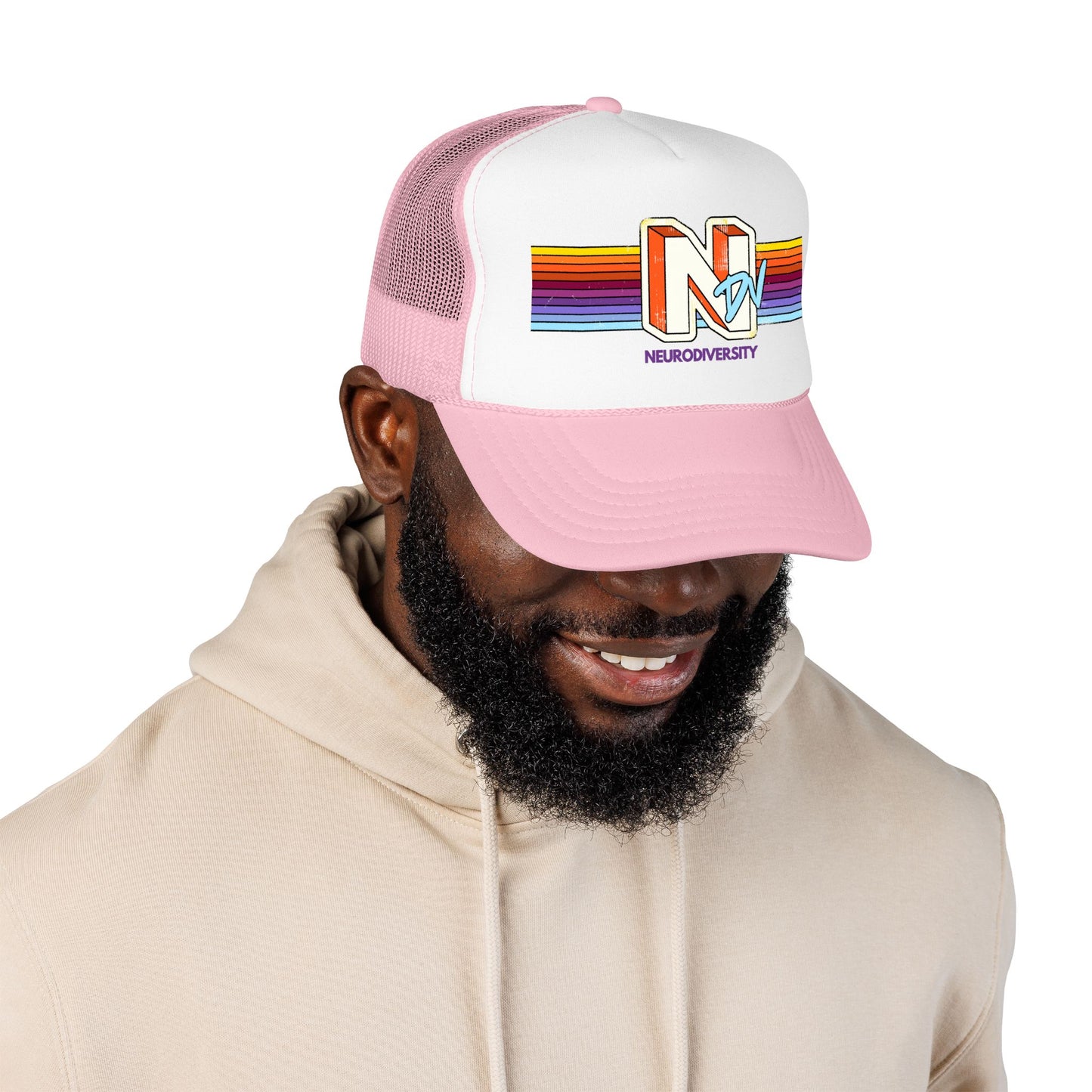 NDV - Neurodiversity - Adult Unisex Foam Trucker Hat