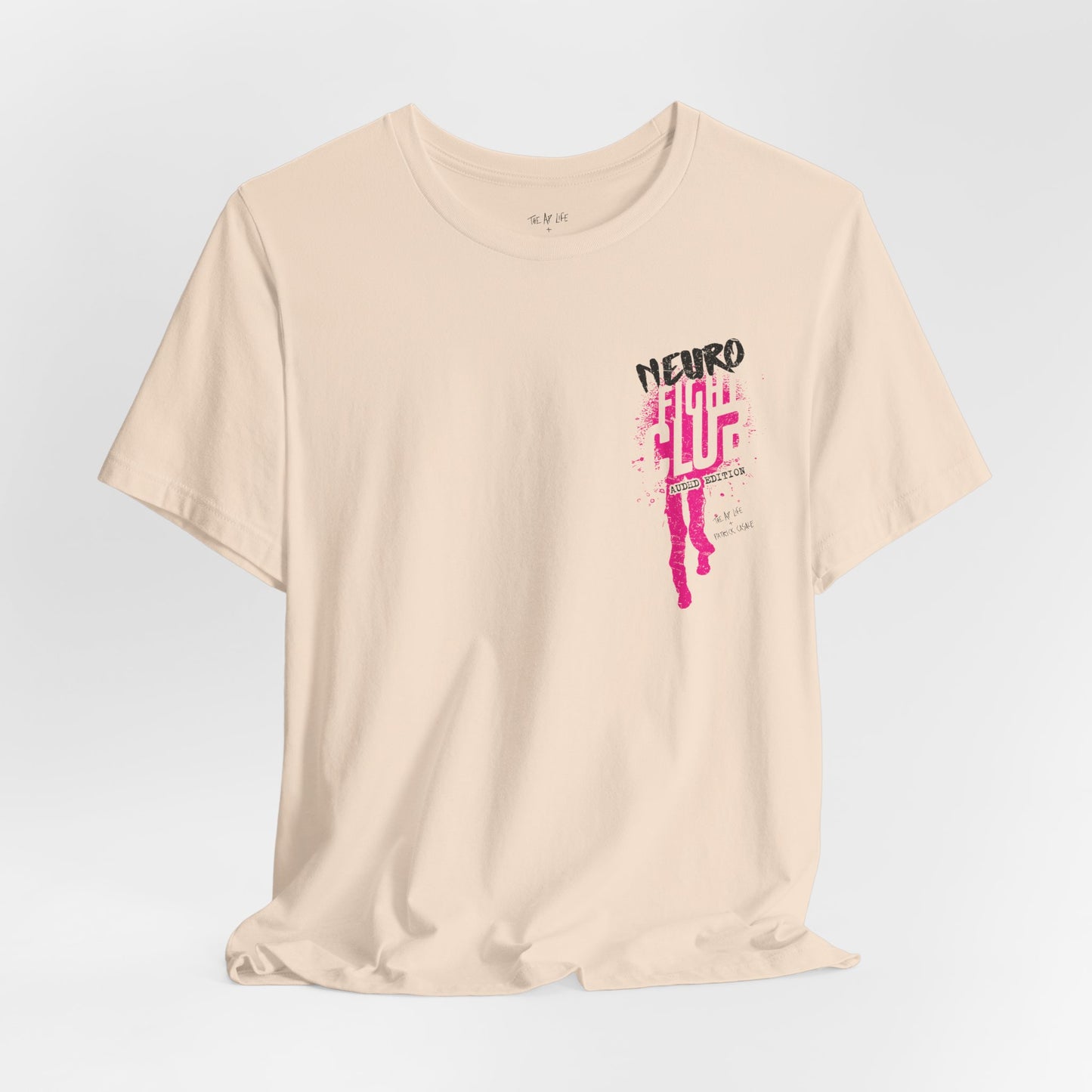 Neuro Fight Club - AuDHD - Patrick Casale - Adult Unisex Jersey Tee (Ships Internationally)
