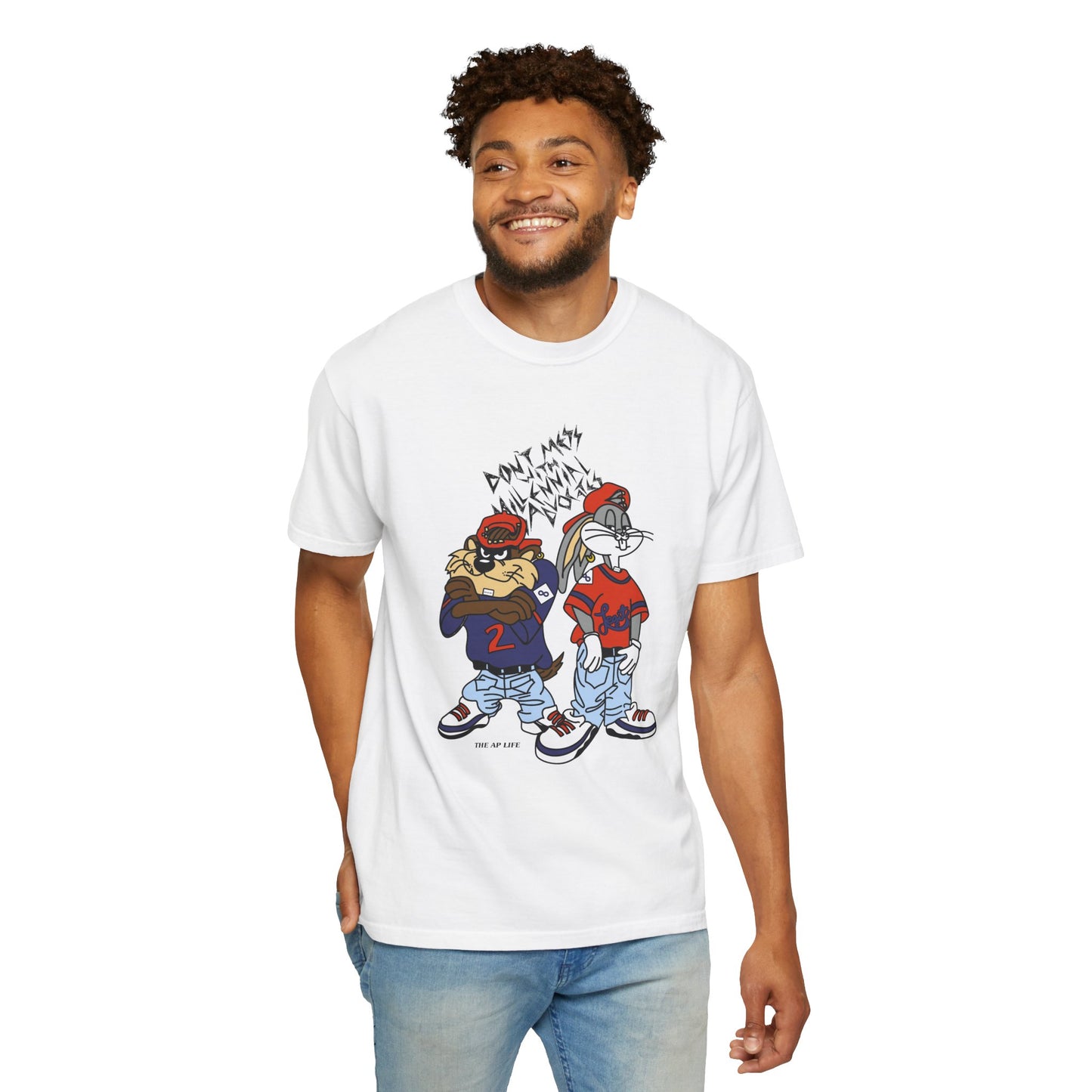 Don't Mess with Millennial Advocates - Bugs & Taz- Comfort Colors Adult Unisex Garment-Dyed T-shirt
