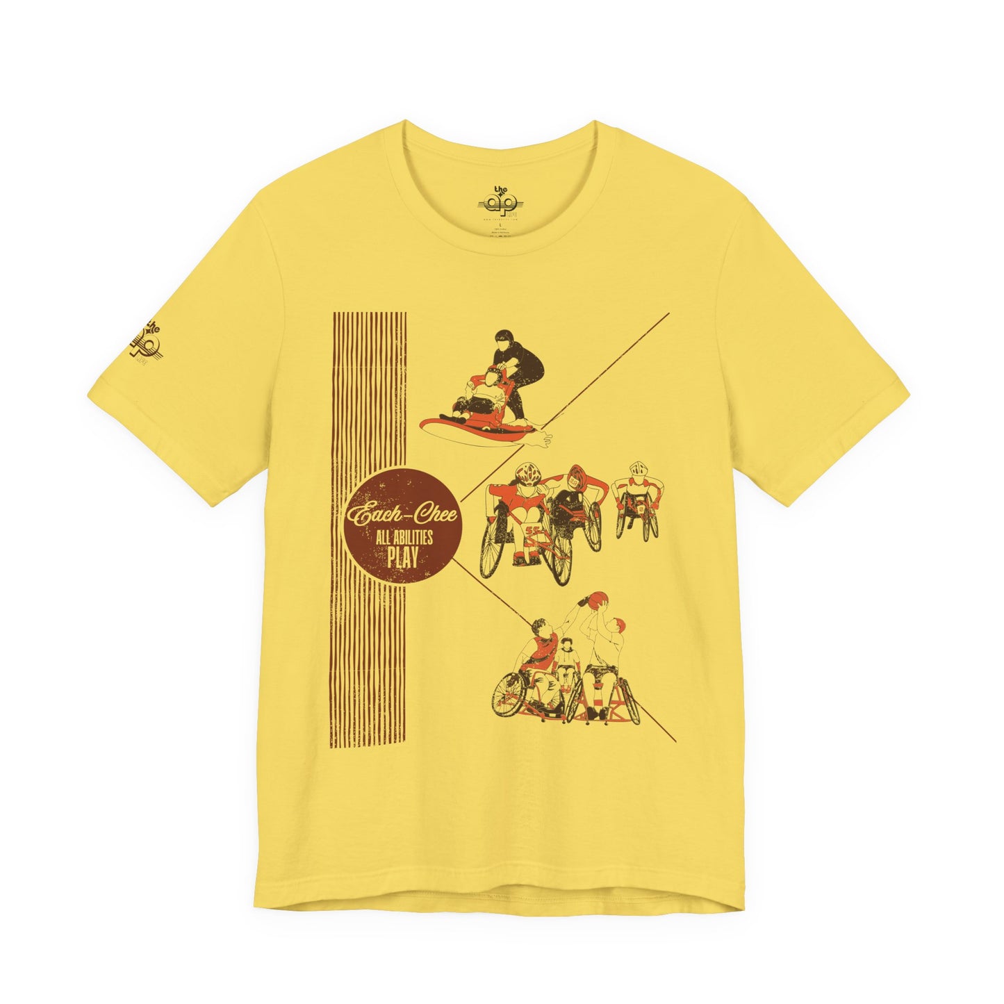 Each-Chee - All Abilities Play - Adult Unisex Jersey Short Sleeve Tee